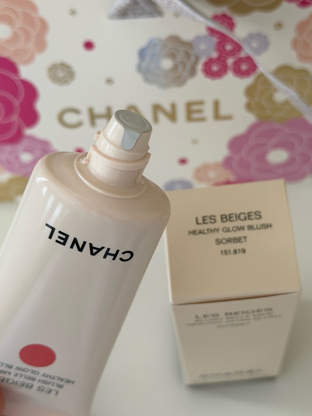 NWT Chanel Les Beiges Healthy Glow Blush, Sorbet - Picture 9 of 11